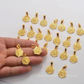 Пользовательская мода AZ Letter Gold Jewelry Set Set Entry Dewel Gewel Collece 18 K